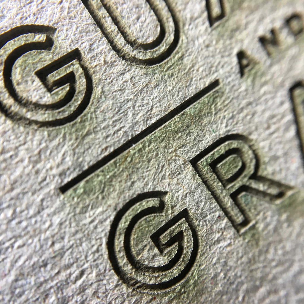 Guard and Grace Menu & Coat Tags