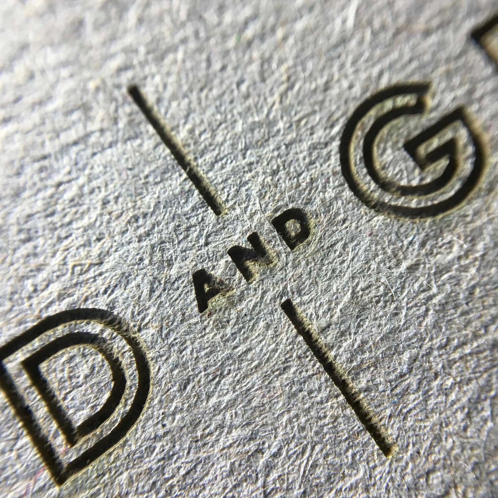 Guard and Grace Menu & Coat Tags