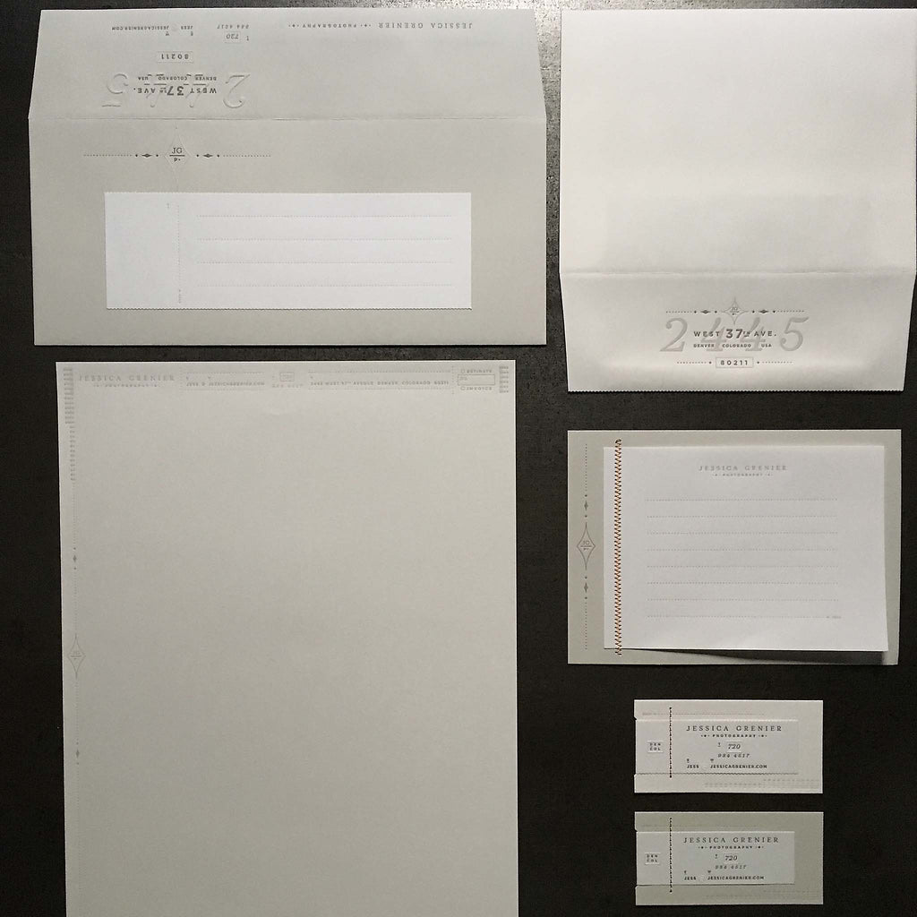 Jessica Grenier Photography Stationery