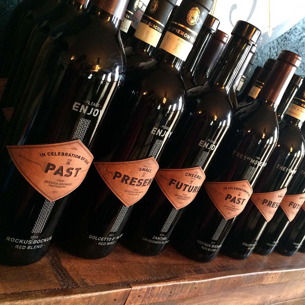 Jessica Grenier Photography Wine Packaging