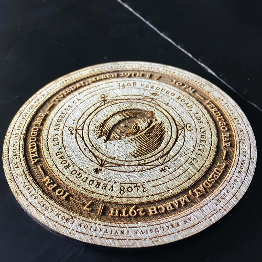 Lost Abbey Wood Coasters