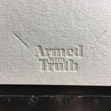 Armed With Truth Card