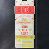 Jessica Grenier Photography Coaster Invitation