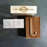 Wood Type blocks