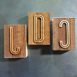 Wood Type blocks