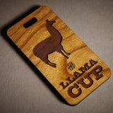Llama Cup Golf Bag Tag