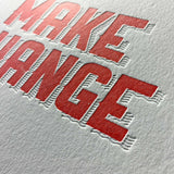 Make Change Card