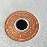 Sweet Pea Flowers Stationery